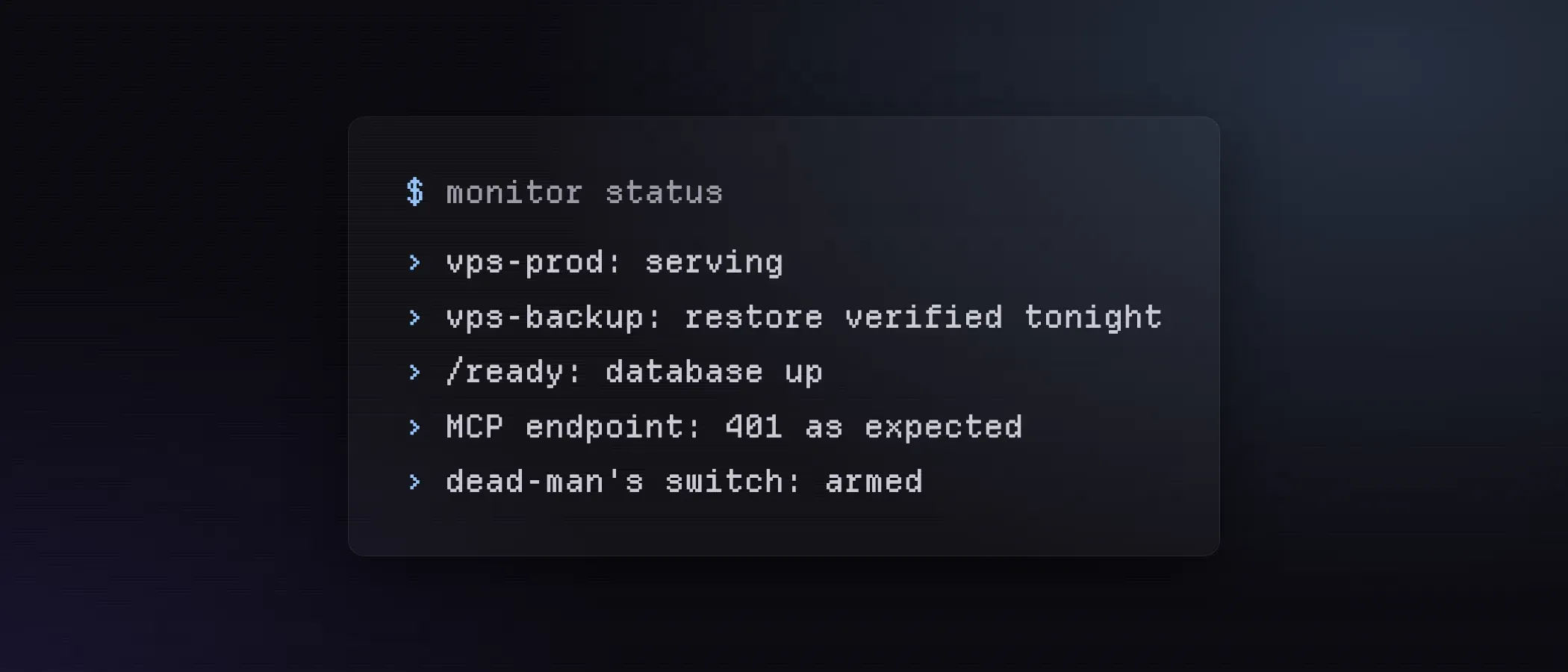 Personal servers